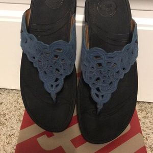 Fitflops Flora Devon blue size 9